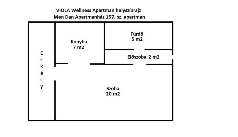 Appartement Viola Wellness Apartman à Zalakaros Extérieur photo
